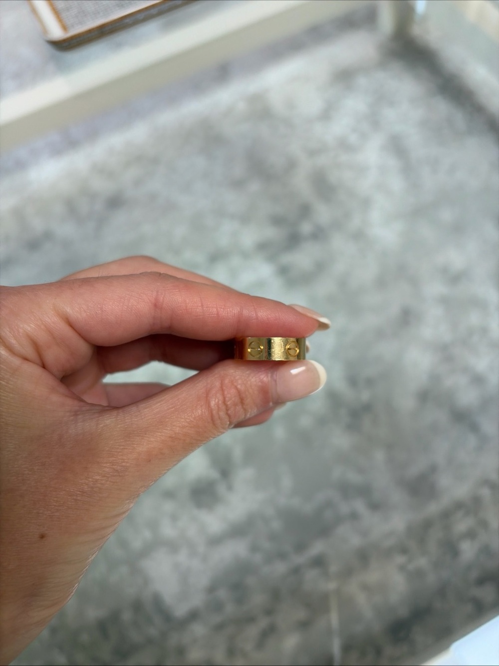 Cartier LOVE Classic Ring 18K Yellow Gold Size 50 / US 5.25 Full Set - Picture 8 of 11
